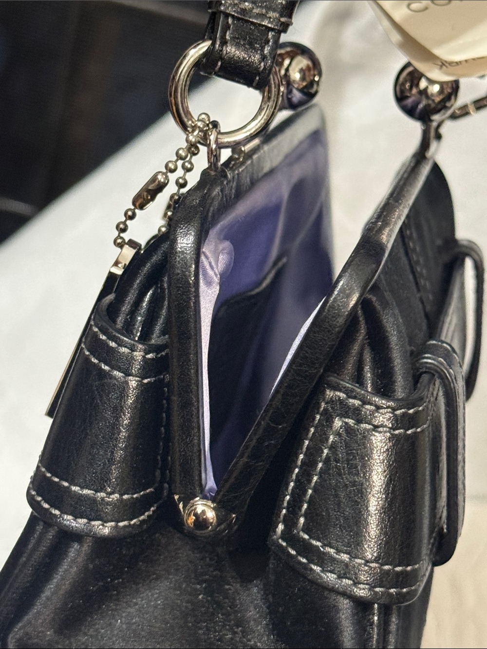Coach Madison kiss-lock purse - Picture 11 of 16